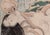 Hokusai Katsushika, the Dream of the Fisherman's Wife (Octopus and Diver), 1800s, Woodblock Print For Sale - Image 8 of 15