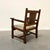 Brown Dutch Hague School Art Deco Oak Armchair, 1920s For Sale - Image 8 of 15