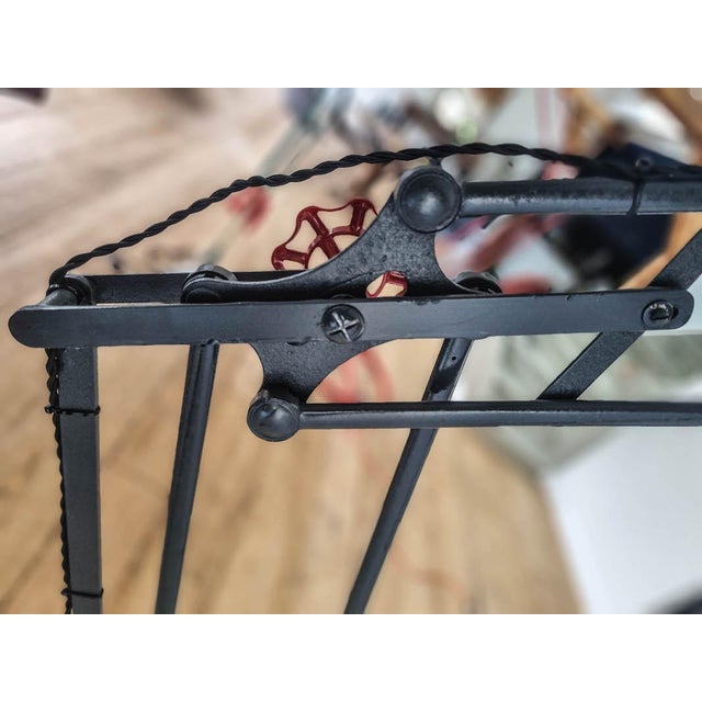 Anthracite Architectural Lamp, 1930s For Sale - Image 14 of 14