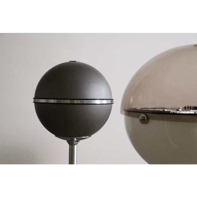 Metal Vintage Vision 2000 Hifi Stereo System by Thilo Oerke for Rosita with Audiorama Speakers from Grundig, Germany, 1965, Set of 3 For Sale - Image 7 of 10