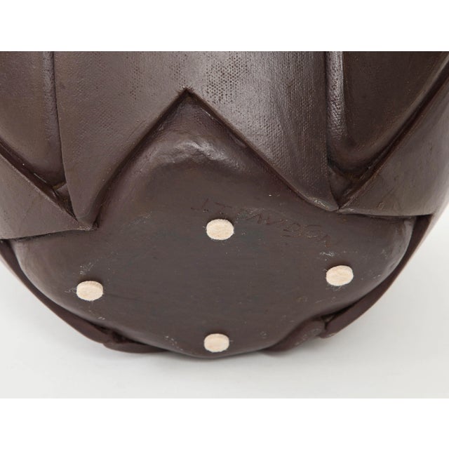 Chocolate 1970'sMid-Century Modern Studio Made Pottery Bowl For Sale - Image 8 of 8