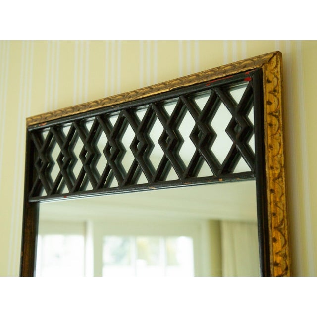 Antique Hand Carved Regency Style Gilt Wall Mirror For Sale In New York - Image 6 of 8