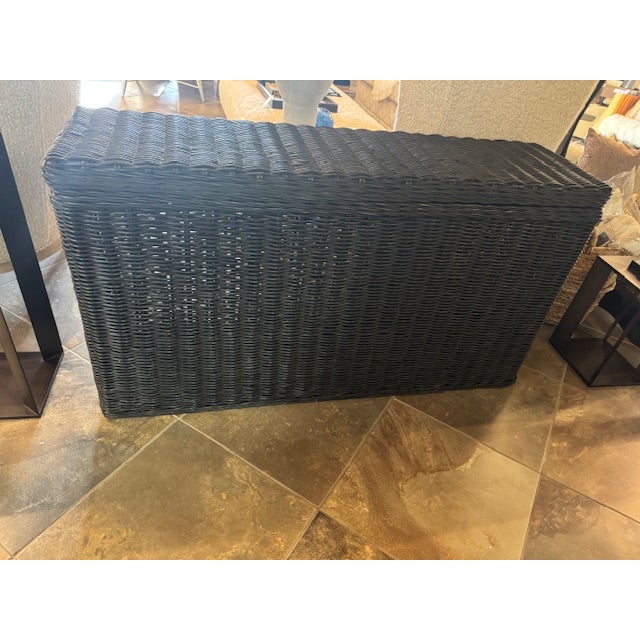 Indigo Road by Egypt Wooden Storage Console, Attributed For Sale In Jacksonville, FL - Image 6 of 6