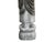 1990s Chinese Weathered Black Gray Patina Stone Standing Monk Luohan Arhat Statue For Sale - Image 5 of 12