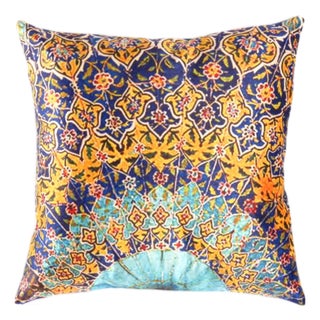 Pasargad DC Pasargad Velvet Throw Pillow For Sale
