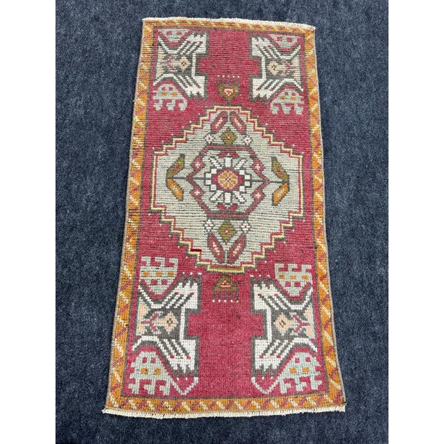 Turkish Yastik Rug 1'5" x 2'11" #24238 Explore a curated collection of hallway runners, wool rugs, and handmade...