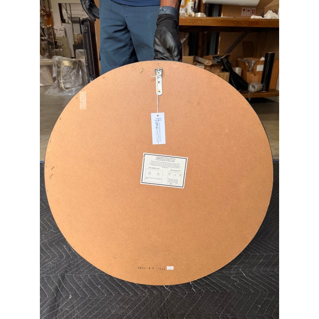 Paragon Picture Gallery Black & Gold Mirror For Sale - Image 4 of 4