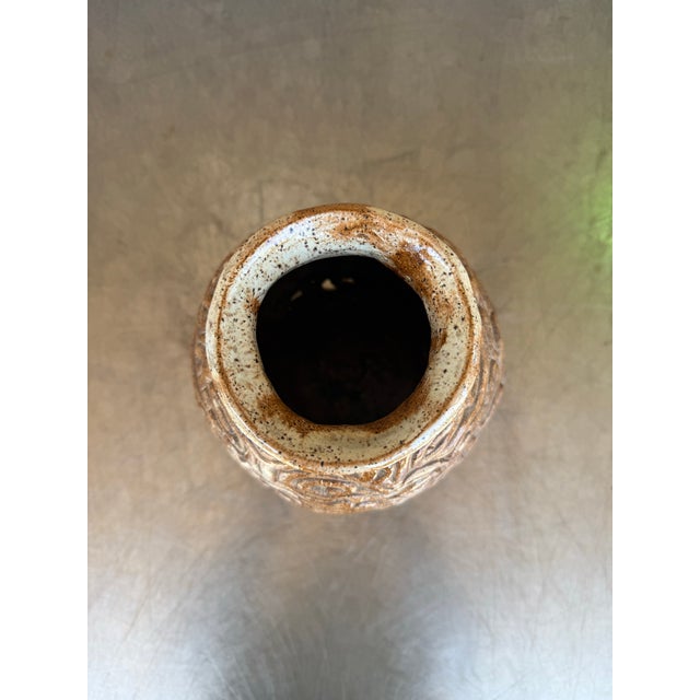 Vintage Boho Abstract Hand Made Studio Pottery For Sale - Image 4 of 6