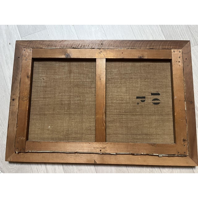 Jules Cayla, Landscape, Woman, Lake, 19th-20th Century, Painting For Sale - Image 4 of 5