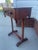 This charming mid-20th-centure spool (bobbin-turned) side table was manufactured by the Cavalier Corporation (also known...