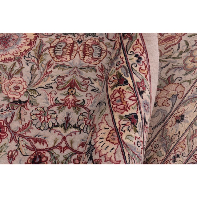 Textile Boho Chic Pak-Persian Gray/Gray Wool Rug - 10'2'' X 14'0'' For Sale - Image 7 of 8