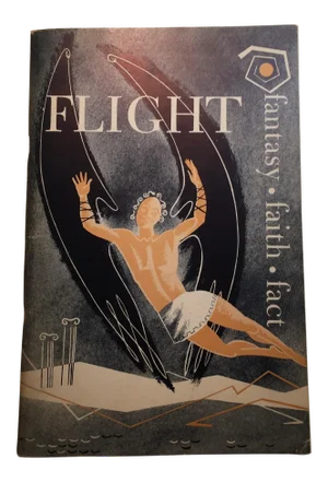 "Flight Fantasy Faith Fact" Vintage 1953 Art and History Book