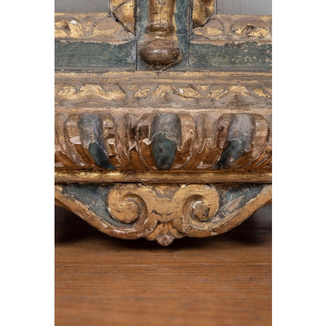 18th Century Italian Painted and Parcel Gilt Reliquary Box For Sale In Houston - Image 6 of 13