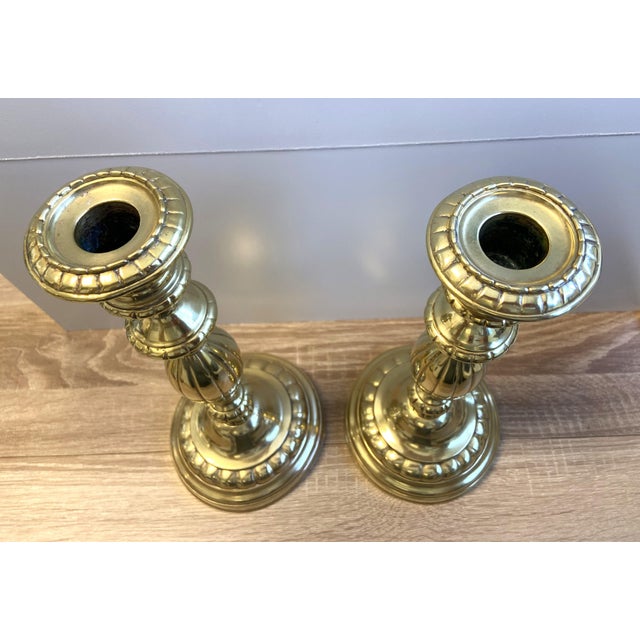 Louis Philippe Flambeaux Candleholders, Set of 2 For Sale - Image 9 of 9
