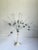 1960s 1960s Danish Modern Laurids Lønborg Silver Kinetic Ball Sculpture With Rare White Base For Sale - Image 5 of 12