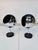 This pair of chrome-plated globe lights from Staff Lighting dates back to the 1970s. The lights are suitable for ceiling...