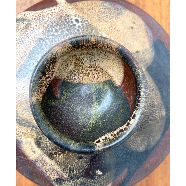 Mid-Century German Studio Pottery Bowl and Cover from Till Sudeck, 1960s For Sale - Image 6 of 18