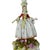 Antique Von Schierholz German Porcelain Courtly Lady Figural Candlestick With Applied Roses and Leaves . Dresden Style For Sale - Image 9 of 16