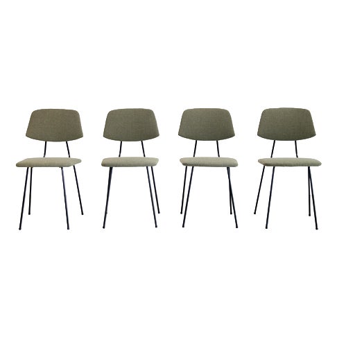 Chairs by Rudolf Wolf for Elsrijk, 1950s, Set of 4 For Sale