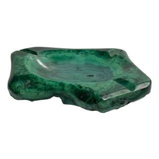 Italian Malachite Ashtray, 1960s For Sale