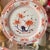 Pair of hand-painted antique Chinese Imari plates // 18th century decorative plate // seal indicates Qianlong period of the Qing dynasty For Sale In Kansas City - Image 6 of 9