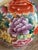 Vintage Chinese Famille Rose Style Hand-Painted Porcelain Vase With Gilt, 13" For Sale - Image 12 of 12