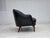 Wood Scandinavian Sofa in Black Furniture Leather, 1960s For Sale - Image 7 of 18