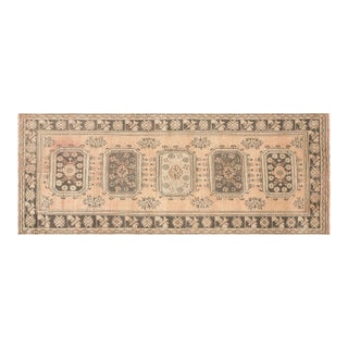 1960s Turkish Oushak Runner For Sale