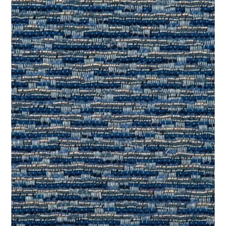 The House of Scalamandré Rocket Fabric, Navy For Sale