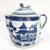 Antique Chinese Export Porcelain Canton Pattern Cider Jug With Lid For Sale - Image 4 of 18