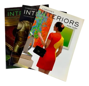 Christie's New York Interiors Auction Catalogues, 2008-2009, Set of Three