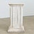 Wood French 19th Century Pedestal with Plaster Finish For Sale - Image 7 of 8