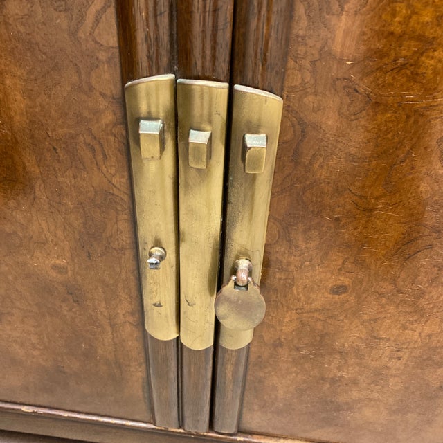 Brown 1970s Drexel Night Table Set, 2 Pieces For Sale - Image 8 of 11