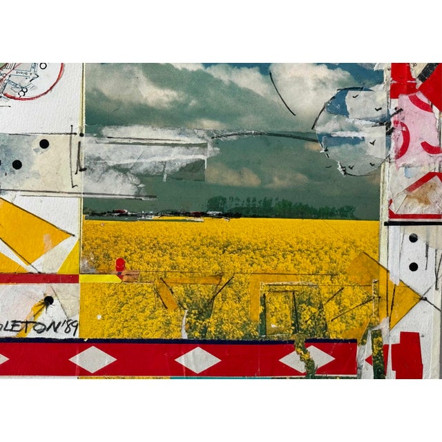 Sam Middleton, Untitled, Drawing Collage and Mixed Media on Paper For Sale - Image 4 of 8