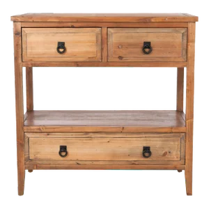 3 Drawer Sideboard in Brown Pine