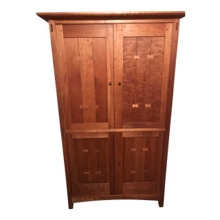 Stickley Arts & Crafts Entertainment Cabinet For Sale