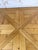 French Provincial Parquetry Drop-Leaf Pedestal Dining Table For Sale - Image 11 of 14