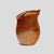 Burnt Orange Murano Glass Vase with Gold Leaf Inclusion by Nichetto For Sale - Image 3 of 12