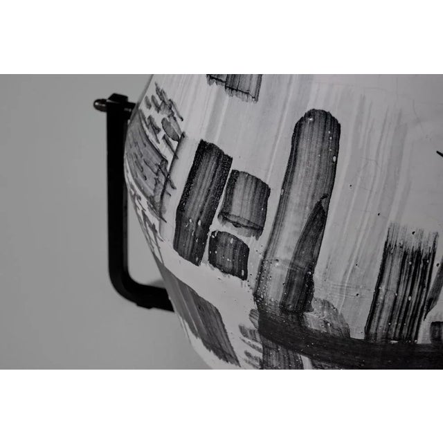 Large Ceramic Flower Pot by Victor Cerrato, Italy, 1960s For Sale - Image 4 of 12