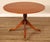 Duncan Phyfe Style Mahogany Round Breakfast Table With Brass Claw Feet For Sale - Image 12 of 18