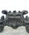 A 19th-century steel fragment in the Baroque style, Italy.