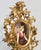 Antique Porcelain Maiden in Gilt Wood Frame Circa 1880s For Sale - Image 4 of 11