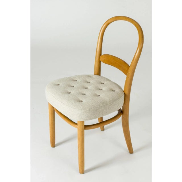 Beige Dining Chairs by Carl-Axel Acking, Set of 10 For Sale - Image 8 of 11