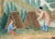 Early 19th Century Fine China Trade Watercolor on Paper: Silk Processing—Feeding of Silkworms Circa 1780–1820 For Sale - Image 5 of 13