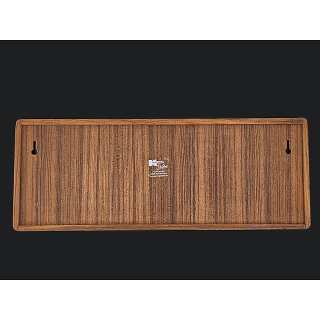 Kalmar Vintage Kalmar Teak Wood 30-Slot CD Rack For Sale - Image 4 of 9