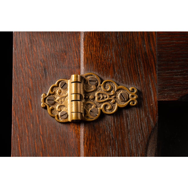 Early 20th Century Oak Ice Box For Sale - Image 13 of 16