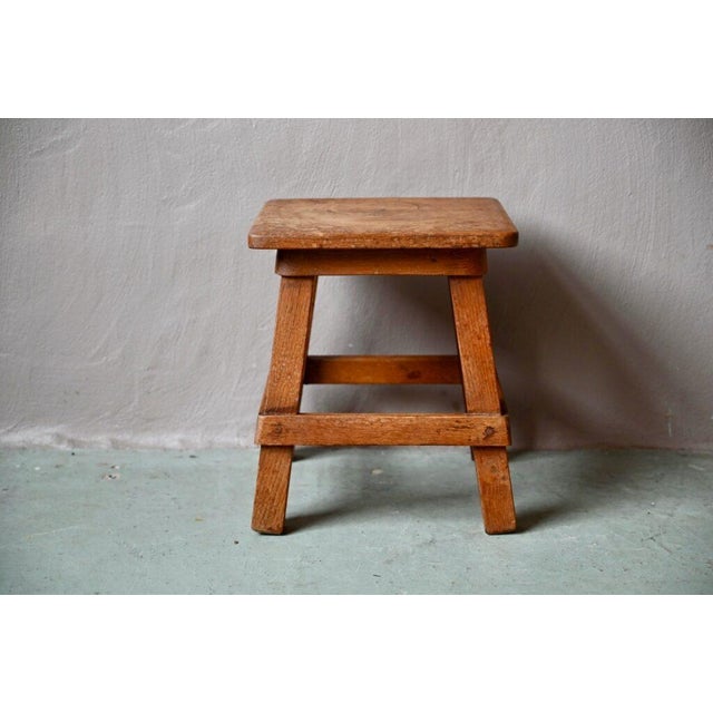 Proof that a small piece of furniture can capture hearts just as much as a large one, this farmhouse stool has truly moved...