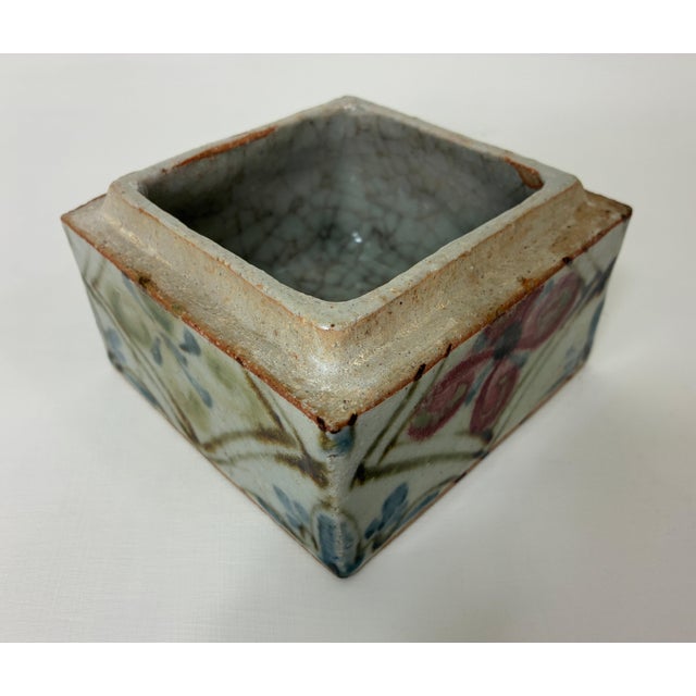 Ceramic Mid 20th Century Mingei Casket, Attributed to Takéichi Kawai or Kanjiro Kawai For Sale - Image 7 of 10