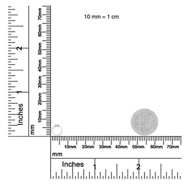 Early 21st Century .925 Sterling Silver 1/10 Cttw Diamond Miracle-Set 2 Stone 'Together Forever' Open Circle 18" Box Chain Pendant Necklace (I-J Color, I2-I3 Clarity) For Sale - Image 5 of 5