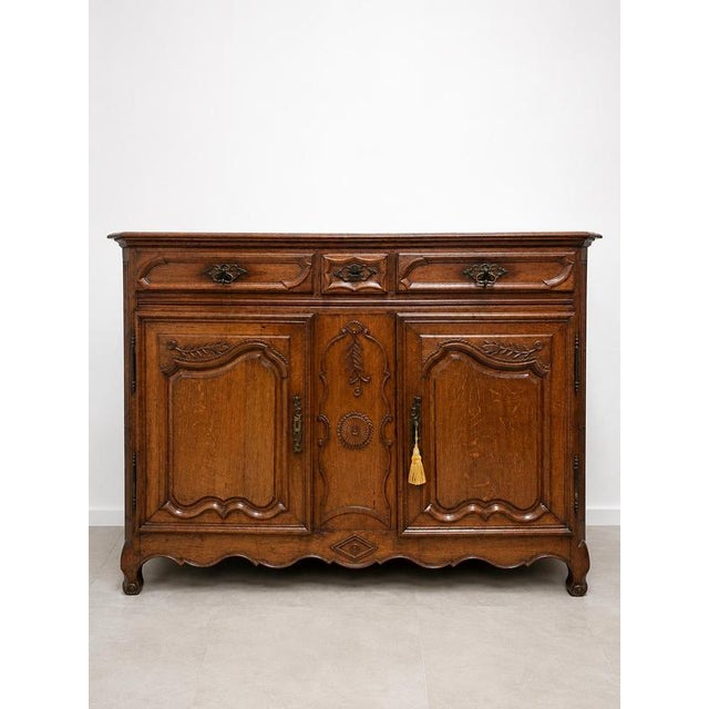 Brown Antique Louis Xv Commode For Sale - Image 8 of 8
